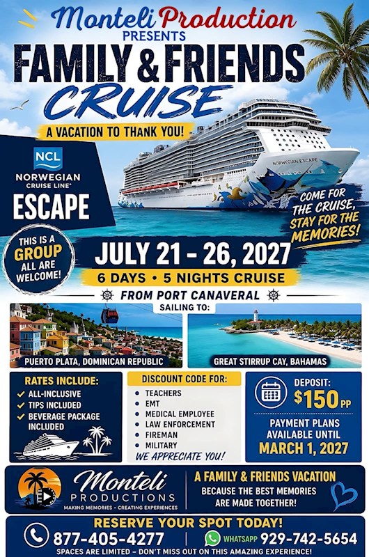2027 July NCL Escape